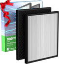 LV-PUR131 Replacement Filter, H13 True HEPA, Activated Carbon Filter Set Compatible with LEVOIT LV-PUR131 and LV-PUR131S Air Purifier, LV-PUR131-RF