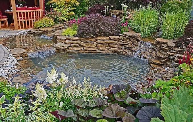 HALF OFF PONDS Bio Pro 4000 Pressure Filter with Built-in 24-Watt Clarifier for Ponds to 4,000 Gallons - BPF4000