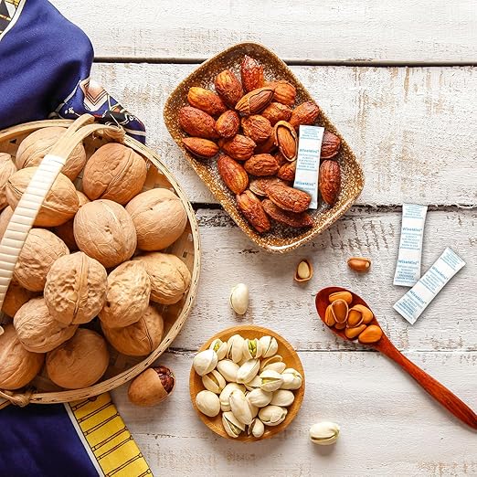 20 Pcs 5 Gram Silica Gel Packets,Desiccant Packs for Fstorage,Moisture Absorber,Desiccant Packets,Desiccant Moisture Absorbers for Storage