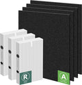 HPA300 HEPA Filter Replacement for Honeywell Air Purifiers HPA300 Series, HPA300, HPA304, HPA8350, HPA300VP, HPA3300b, HPA5300, Replace HRF-R3, 3 HEPA R and 4 Pre Filters A HRF-AP1