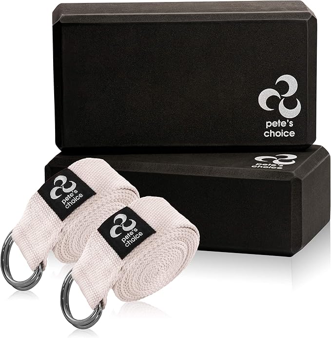 2-PACK or 5-PACK Yoga Exercise Adjustable Straps 8Ft | BONUS eBook | with Durable D-Ring For Pilates & Gym Workouts | Hold Poses, Stretch, Improve Flexibility & Maintain Balance-FlexoryFit