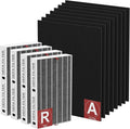 HPA200 Carbon Mixed Replacement Filter Compatible with HRF-ARVP200 Series Air Purifi-er HPA200, HPA201, HPA202, HPA204, HPA250, HPA5200, 4 R Filter and 4 Activated Carbon Pre-filter A, 4 Pack