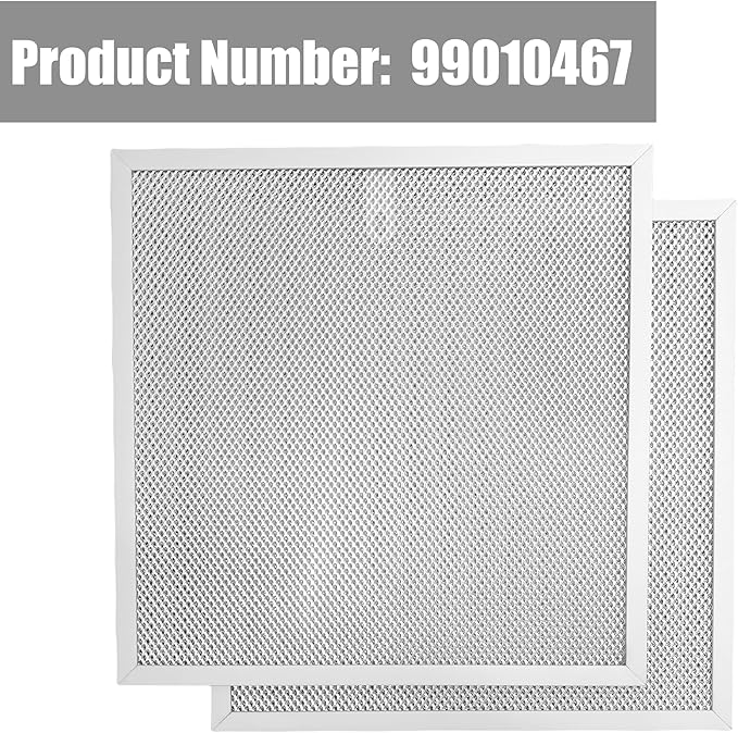 S99010467 99010467 Range Hood Aluminum Mesh Grease Filter Replacement for Broan and Nutone AR1 Series 11-1/2 x 11-1/2 x 3/8 Inches Durable Clean Air Solution[2PCS]