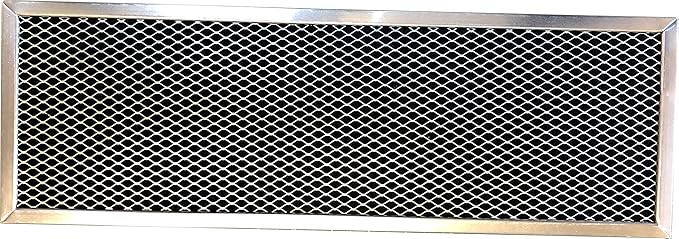 Filter Everything GE Carbon Range Filter Compatible with JX81, WB02X4267, WB02X9883, C-6201 – 6” x 17-1/2” x 3/8” – 1-Pack