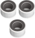 Nispira True HEPA Air Filter Replacement Compatible with hOmeLabs 3-in-1 Compact Ionic HEPA Air Purifier, 3 Packs (NOT COMPATIBLE WITH OTHER BRAND BUT ONLY HOMELABS COMPACT AIR PURIFIER)