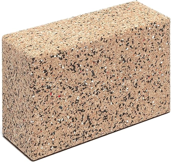 Go4Cork Cork Yoga Block for Yoga, Pilates & Meditation | Non-Slip, Hypoallergenic, Sustainable, Non-Toxic Yoga Block-FlexoryFit