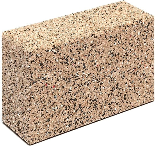 Go4Cork Cork Yoga Block for Yoga, Pilates & Meditation | Non-Slip, Hypoallergenic, Sustainable, Non-Toxic Yoga Block-FlexoryFit