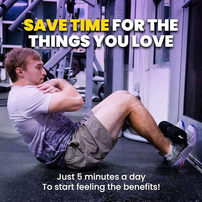 NordStick Nordic Hamstring Curl Strap - Original Nord Stick Exercise Set for Home and Travel - 5 Second Set Up-FlexoryFit