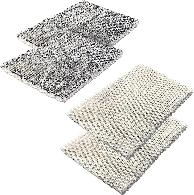 HQRP 4-Pack Wick Filter Compatible with Web Humidifying Floor Vent Register