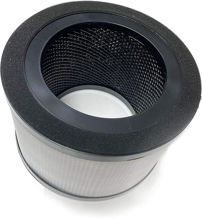 Nispira Vista 200 3-in-1 True HEPA Carbon Filter Replacement for Levoit Air Purifier Part Vista 200-RF. 2 Packs