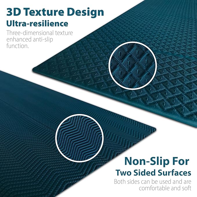 Foldable Yoga Exercise Mat – Lightweight, Anti-Slip, and Easy to Store for Yoga, Pilates, Home Workouts, and Floor Exercises-FlexoryFit