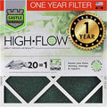 Castle Filters, One-Year HVAC Furnace Filter, Black, 20" x 20” x 1”