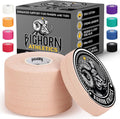Bighorn Athletics Jiu Jitsu Finger Tape | Residue-Free Athletic Finger Tape for Sports & Injuries: Rock Climbing, Volleyball, Football, Basketball, Hands & Toes | 0.3-Inch x 45-feet, 8-Rolls, Nude