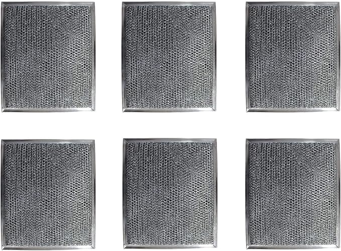 Replacement Carbon Filters Compatible With GE Models: WB2X10700, WB02X1070, WB02X8253, WB02X8254, WB02X8406, WB13X5015,WB2X1070, WB2X8253, WB2X8254, WB2X8406-9 X 10-1/2 X 1/8 (6-Pack)