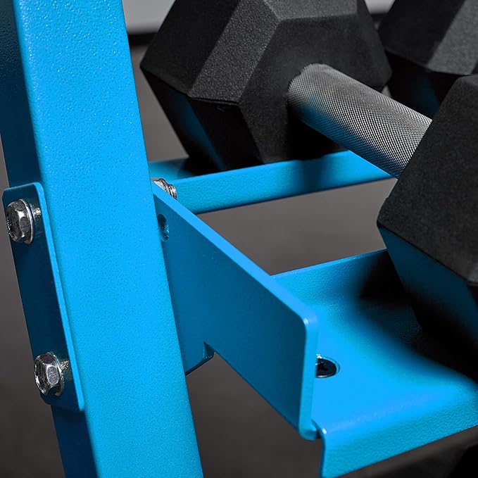 REP Fitness Rubber Hex Dumbbell Set, Adjustable Weight Pairs, Home Gym Equipment, Strength Training For Men Women, Black Coated Grips, Workout Rack Storage Optional, Heavy Lb Free Weights-FlexoryFit