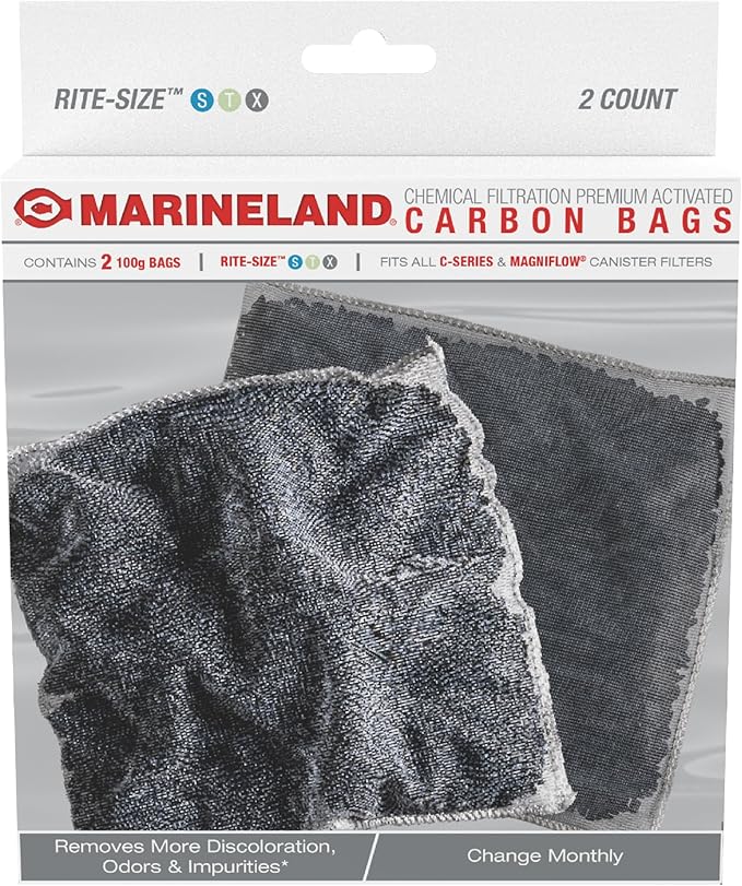 Marineland Carbon Bags, Support Chemical Aquarium Filtration, Rite-Size S - Image 7