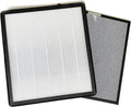 Nispira HSP001 Filter Replacement for Smart True HEPA Air Purifier 5-in-1 True HEPA + Activated Carbon Cold Catalyst, 1 Set