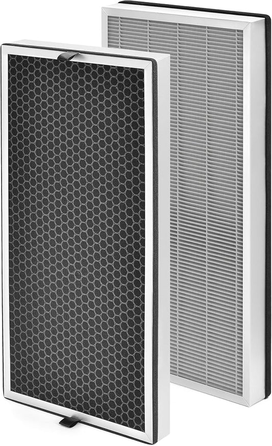 JF 999 Replacement Filter Compatible with Jafanda Air PPuri-fier Filter JF999, 3-Stage Filtration with High-Efficiency Carbon, Compare to Part# JF999-RF, 2-Pack