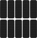 FINGUOLA 10 Pack Ceiling Fan Filters for Blades, Activated Coconut Carbon Fan Filter for Ceiling Fan, Easy-Stick Universal Air Filter for Common Household Contaminants