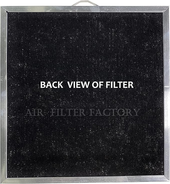 Air Filter Factory Range Hood Filter BPQTF, 99010317, QT2000, WA6500, WA65F, S99010317 Replacement For Broan Nutone Aluminum Grease Mesh Charcoal Carbon Combo Filter 11-1/4" X 11-5/8" X 3/8" 2-Pack