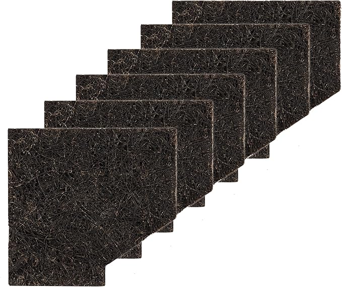 Aqueon Genuine Aquarium Fish Tank EcoRenew Filter Cartridge, Medium 6 Pack