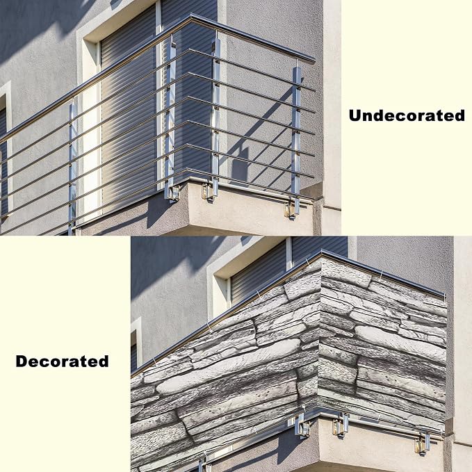 Privacy Screen 2' x 6.6' UV Protection Weather-Resistant Outdoor Dog Fence - Image 8