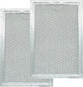 Microwave Grease Filter Replaces 5304464105 WB06X10608 Compatible GE Microwave Grease Filter 5.1" x 7.6" (2-Pack)