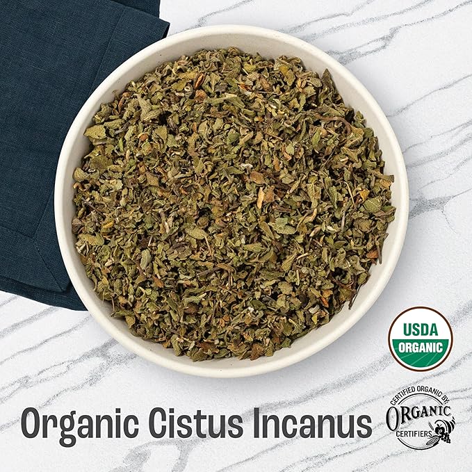 J Mac Botanicals Organic Cistus Incanus tea, also known as Rock Rose or Shepherd's Tea-FlexoryFit