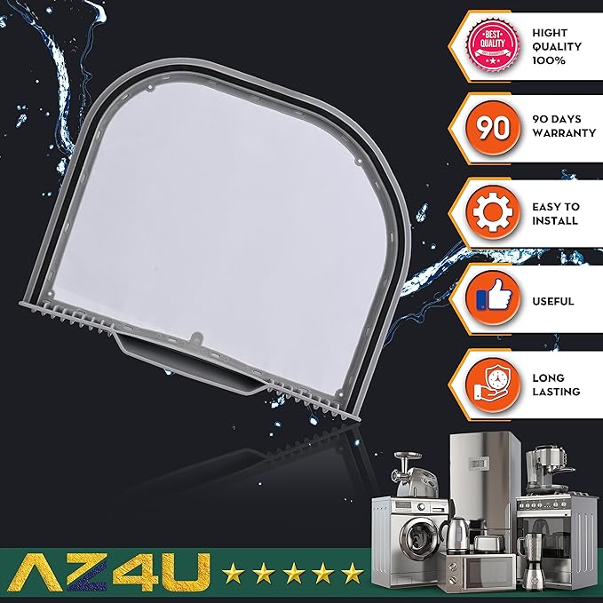 Dryer Lint Filter Screen Trap Replaces For LG DLEX5101V DLEX5170W DLEX5680W DLEX7600WE DLEX5780VE DLEX7600KE DLEX5101W DLEX5170V DLEX5680V DLEX6001W DLEX7600VE DLEX5175W DLEX5170W DLEX5680WE Dryer