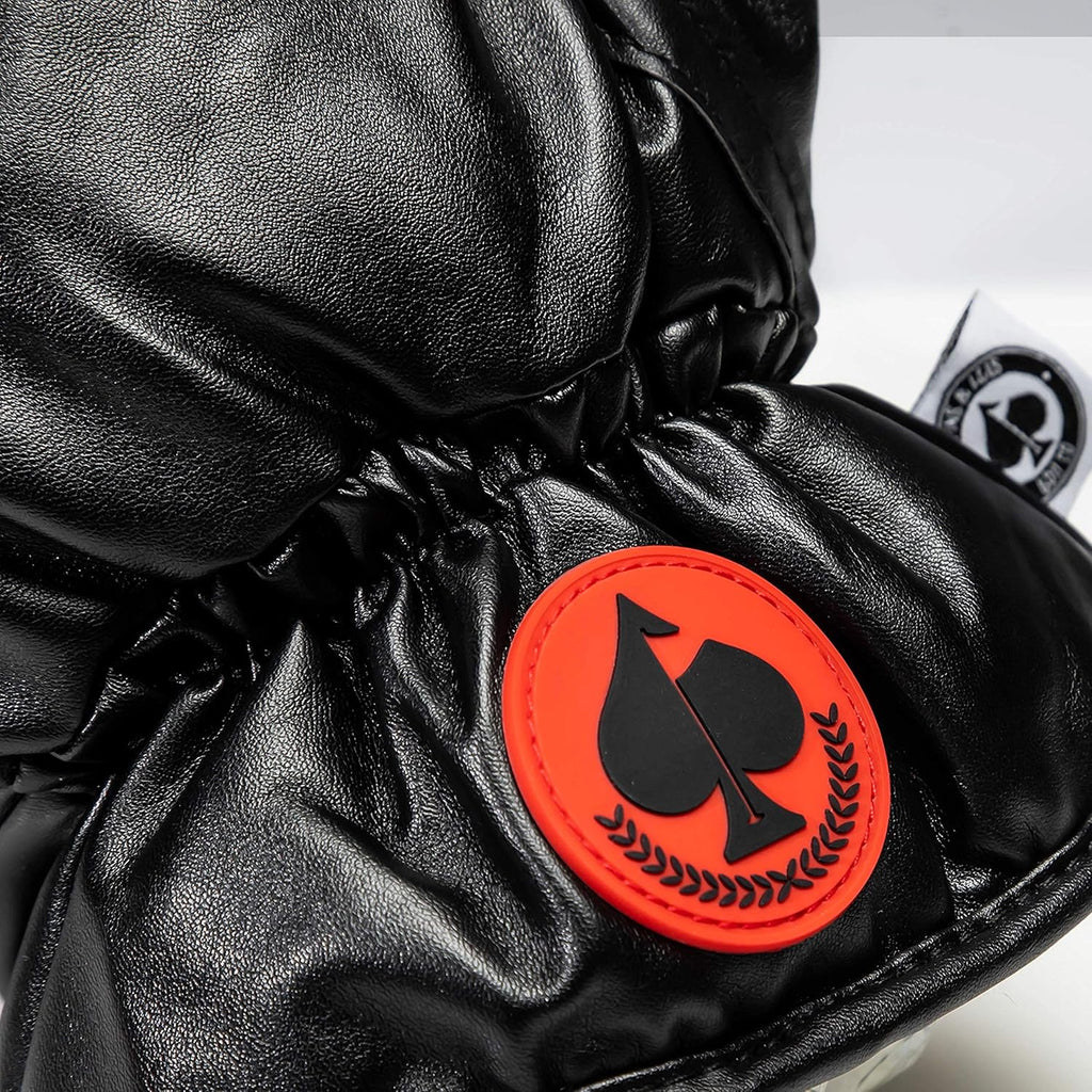Pins & Aces Boxing Glove Driver Head Cover - Premium, Hand-Made Classic Boxing Glove 1W Headcover - Funny, Tour Quality Golf Club Cover - Style and Customize Your Golf Bag