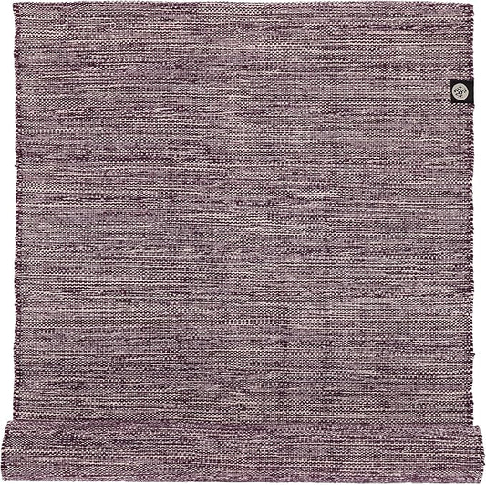 Manduka Shala Yoga Rug 71" - Outdoor Yoga & Meditation | Foldable & Machine Washable | Natural Cotton | Handmade | 71 x 26 inches | Indugle-FlexoryFit
