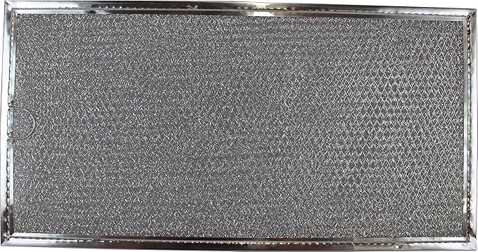 Filter Everything Aluminum Grease Filter Compatible with Estate 907945, R0130608; GE WB06X10796; LG 5230W2A004A, MDJ42908501; Whirlpool – 7-3/4” x 15” x 3/32” – 1 Pack